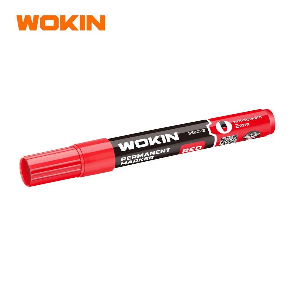 სამშენებლო მარკერი Wokin 359002, Marker Pen, Red