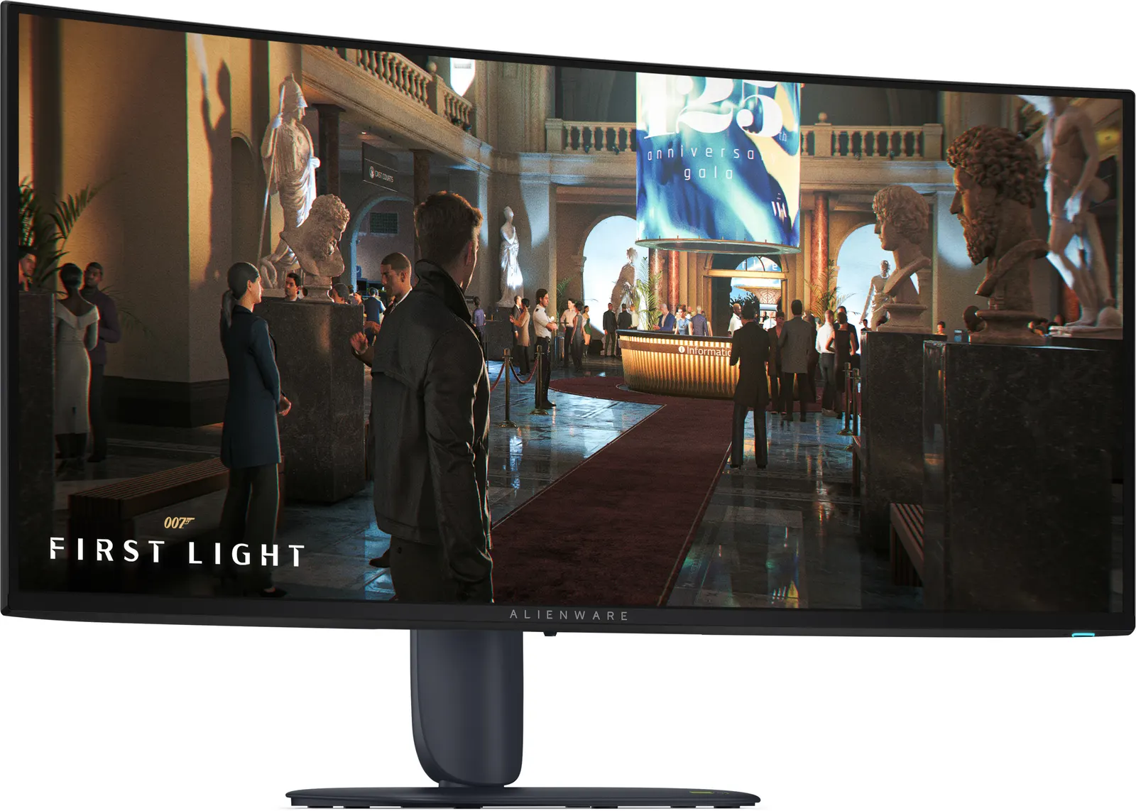 მონიტორი Dell Alienware 34 280Hz QD-OLED Gaming Monitor-AW3426DW/3440 x 1440/Quantum Dot OLED/21:9/178/178/1xDP, 2xHDMI, USB-A, USB-B, USB-C/3Ywr