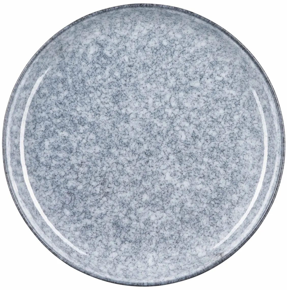 თეფში Dessert plate ARDESTO Loreto, 19cm, porcelain, gray