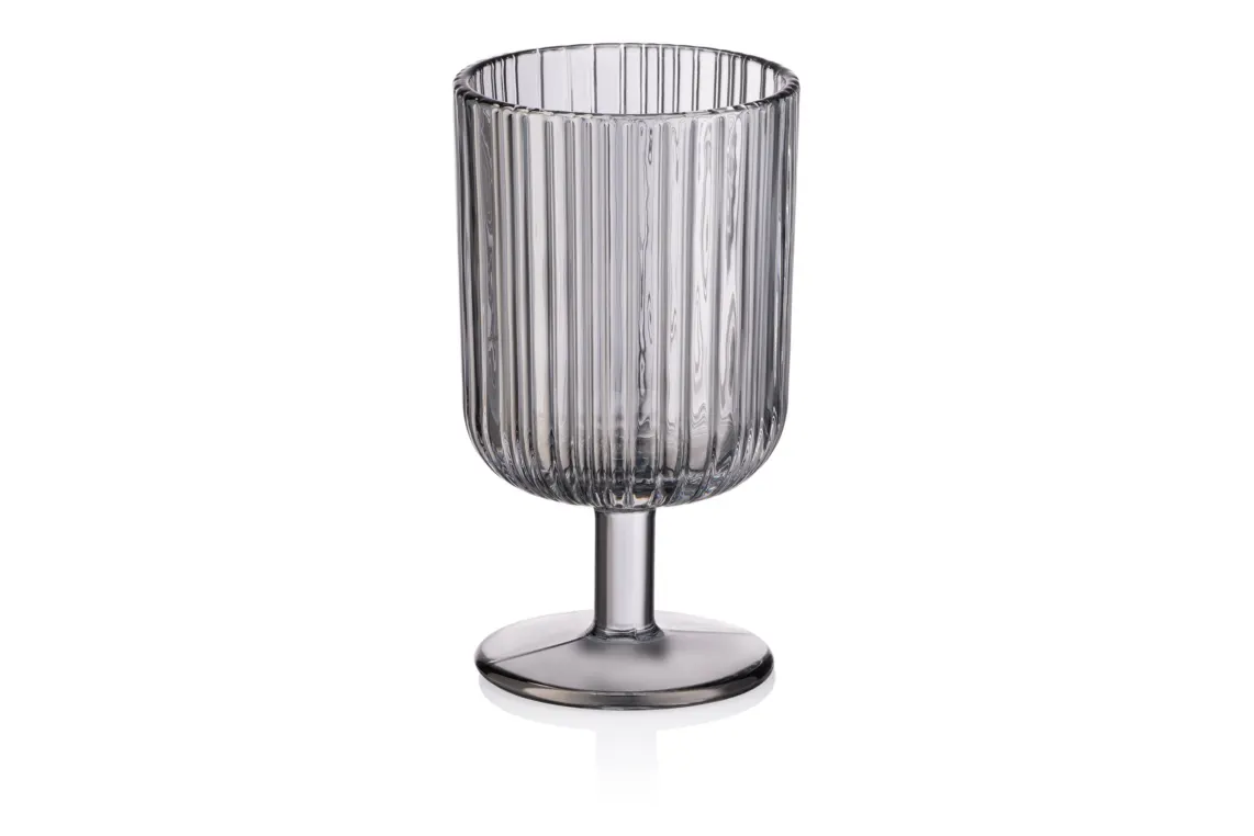 Ardesto glasses set Graphite, 300ml, 2pcs, glass, gray