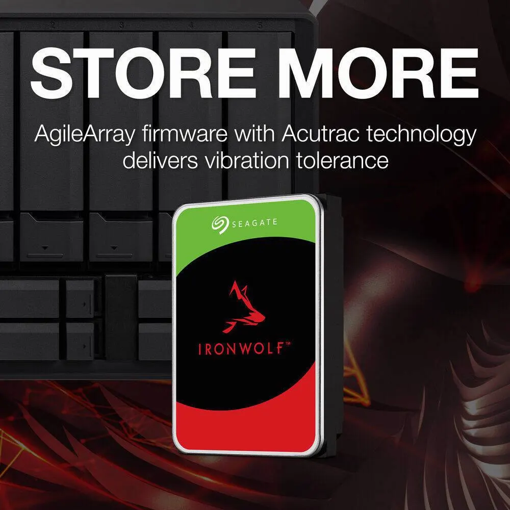 6TB Seagate IronWolf NAS (ST6000VN006) (SATA 3.0-600)