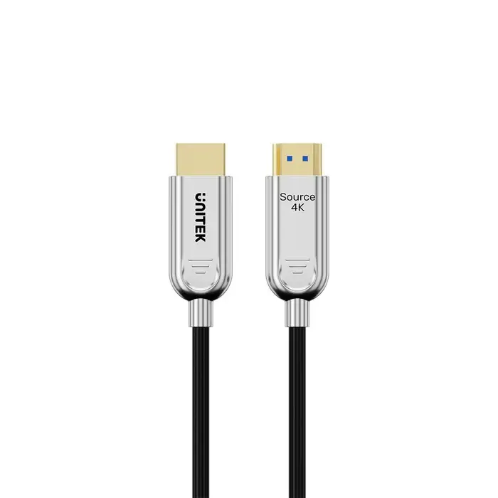 HDMI კაბელი C11092ASL01-15M, UNITEK, HDMI2.0 Active Optical Male to Male Cable 15M,.