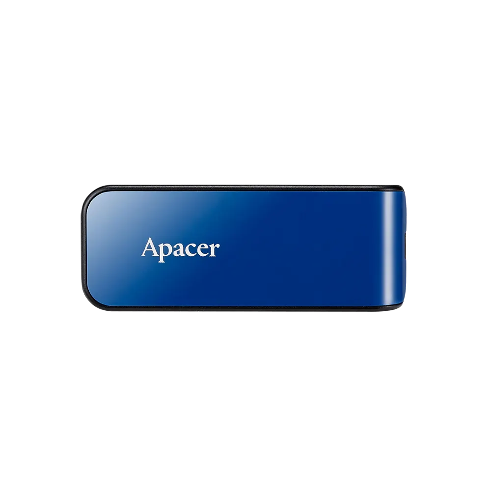 USB ფლეშ მეხსიერება Apacer, AH334, 64GB, USB 2.0, Blue