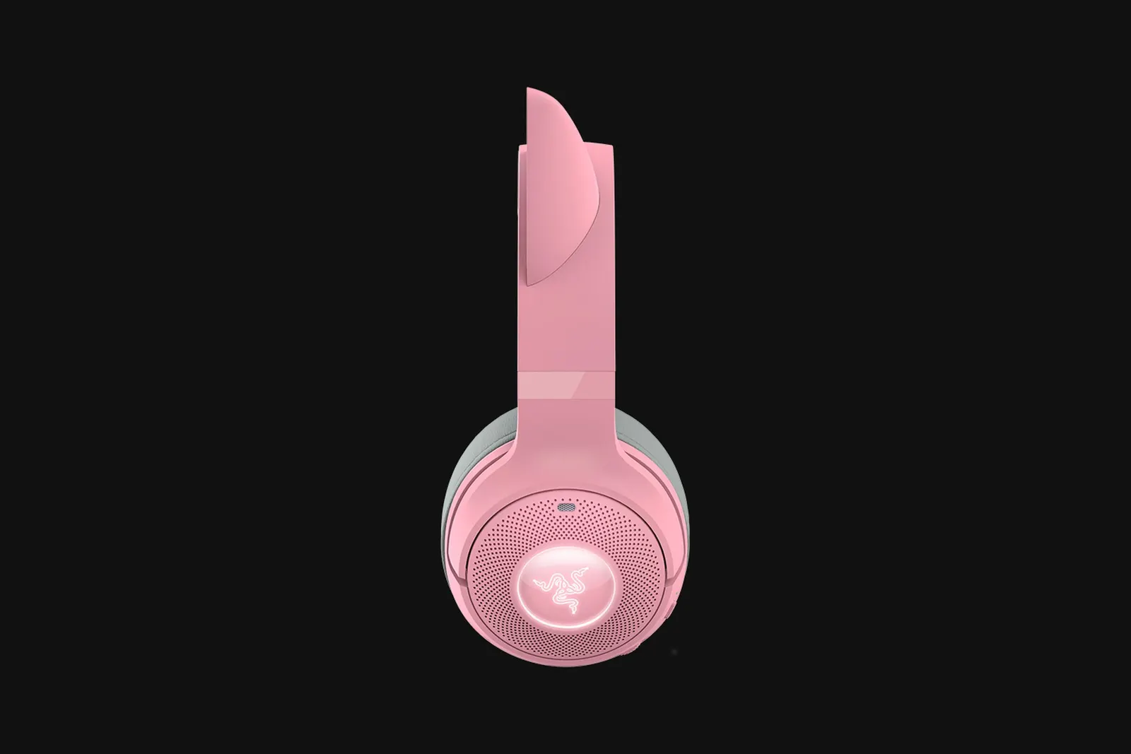 ყურსასმენი Razer Headset Kraken Kitty V2, RGB, BT, quartz Ed