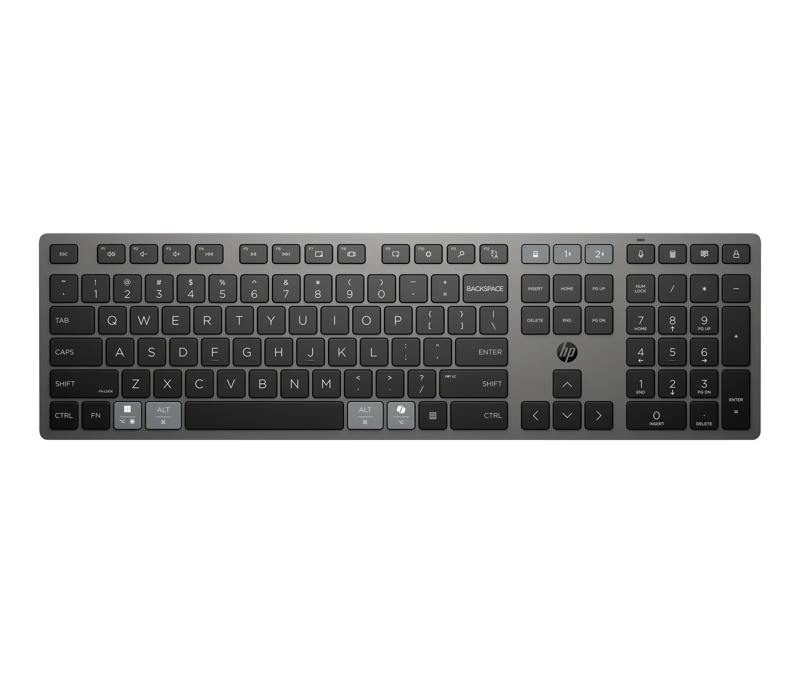 HP 720 Multi-Device Rechargeable Wireless Keyboard RUSS