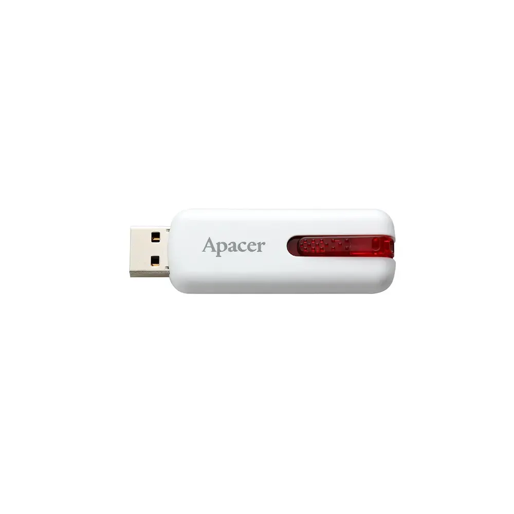 Apacer, AH326, 32GB, USB 2.0, White