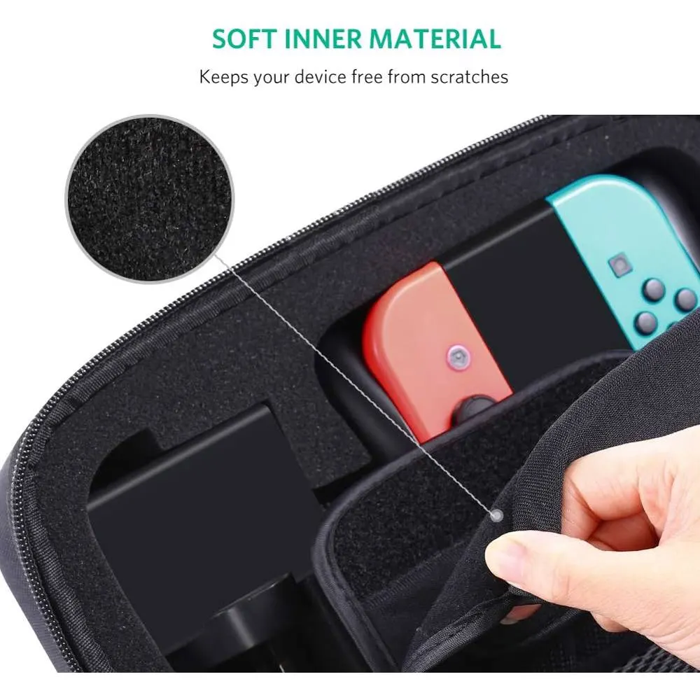 Organizer UGREEN LP145 (50275), Case Box For Nintendo Switch And Accessories, Black