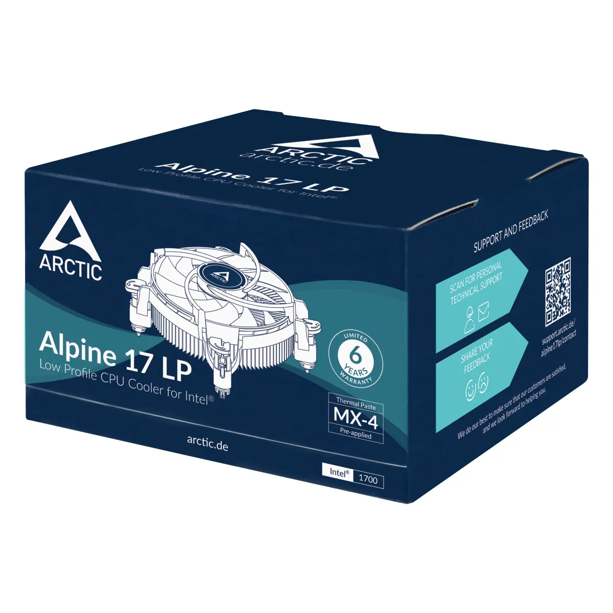ქულერი Arctic Alpine 17 LP