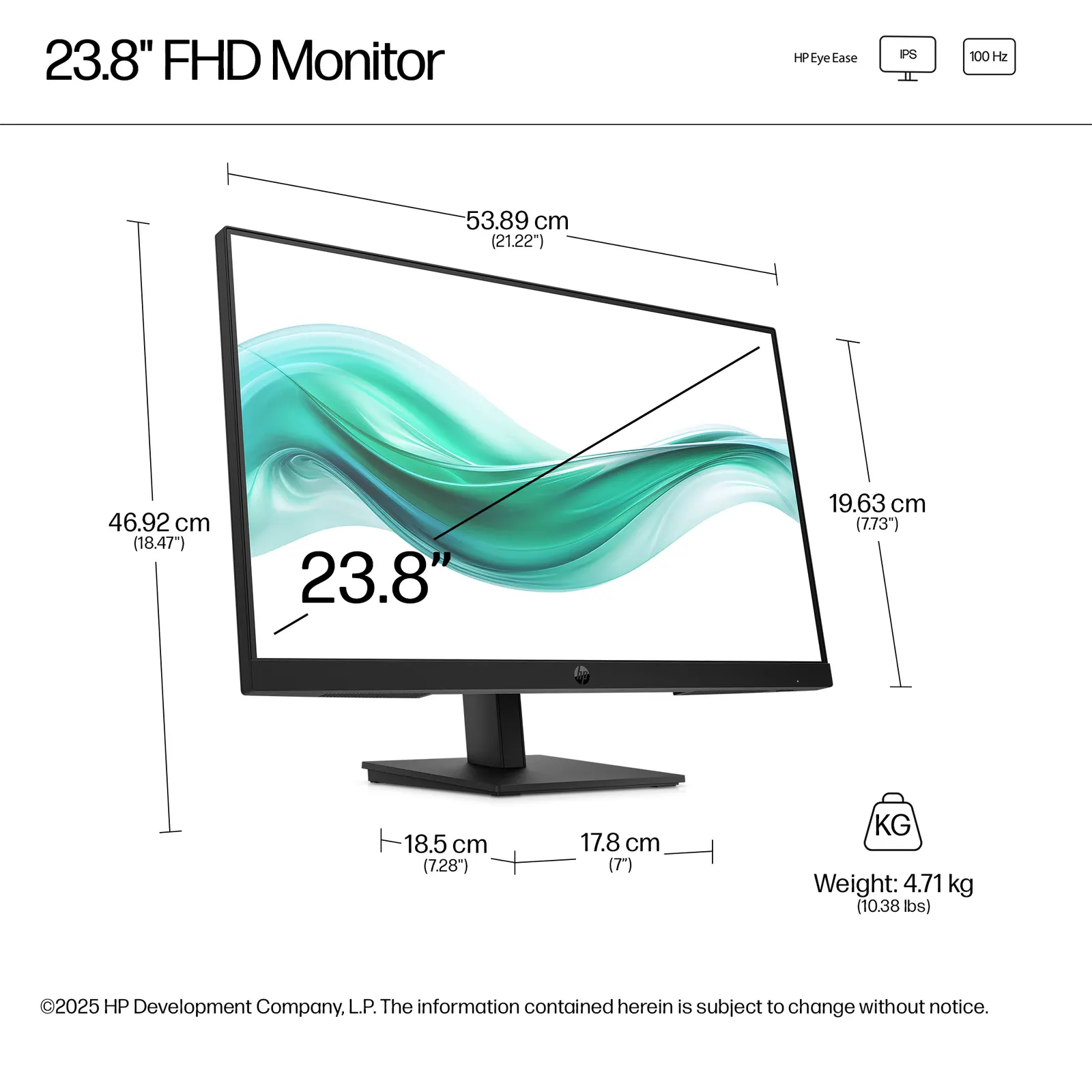 HP S3 Pro 324ph 23.8" IPS FHD Black