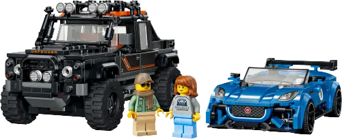 კონსტრუქტორი LEGO Jaguar Project 7 & Land Rover Defender 77264