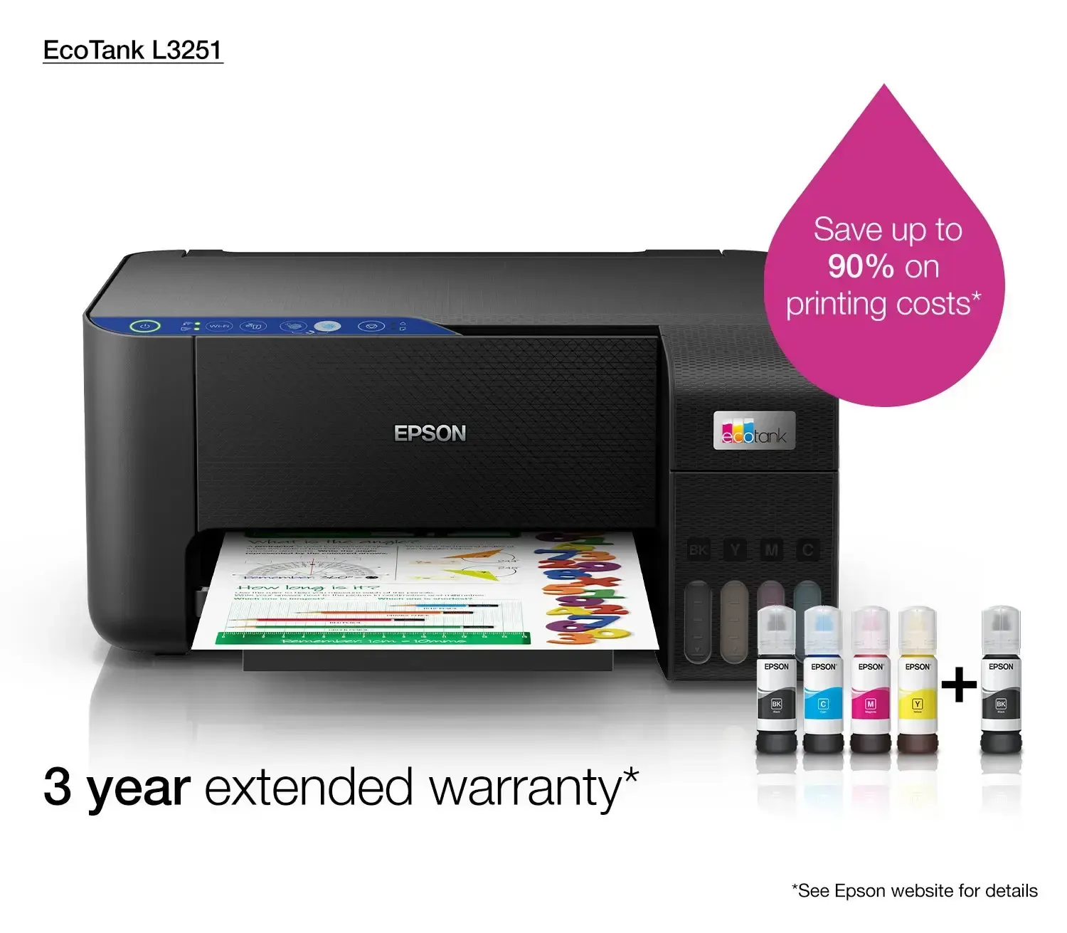 პრინტერი Epson EcoTank All In One L3251 A4