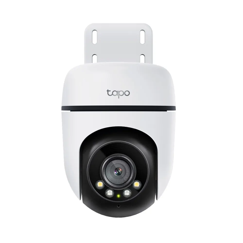 სმარტ კამერა TP-Link Tapo C510W Pan/Tilt Wi-Fi Camera - 2304 × 1296 (2K), Wi-Fi, 360°/130° Viewing Range, IP65 Waterproof, MicroSD Card Slot (Up to 512 GB), Two-Way Audio, iOS 9+, Android 4.4+