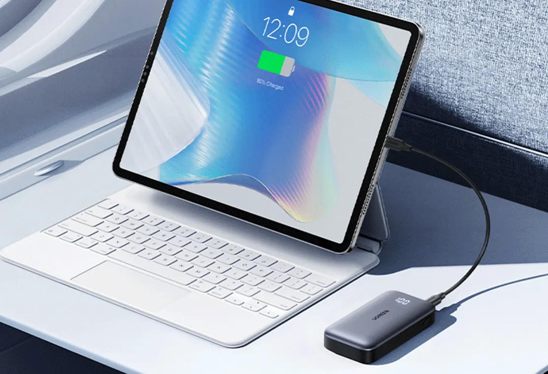 UGREEN, 25185, Power Bank, Nexode, 10000mAh, USB Type-C, USB, Grey .