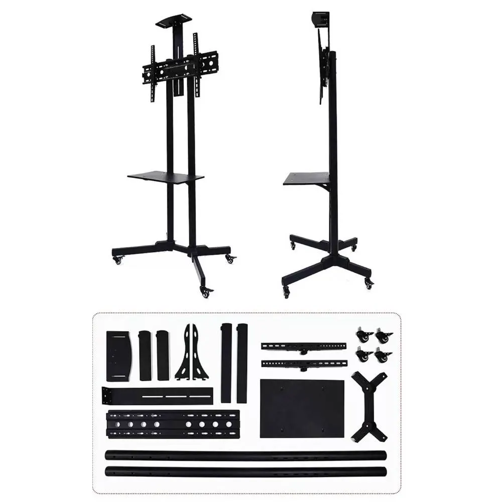 ტელევიზორის საკიდი Allscreen C1500, 32"-65", TV Mount With Roller, Black