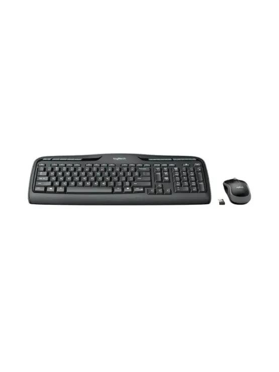 logitech, MK330, Keyboard + Mouse (EN/RU) (Combo) Black