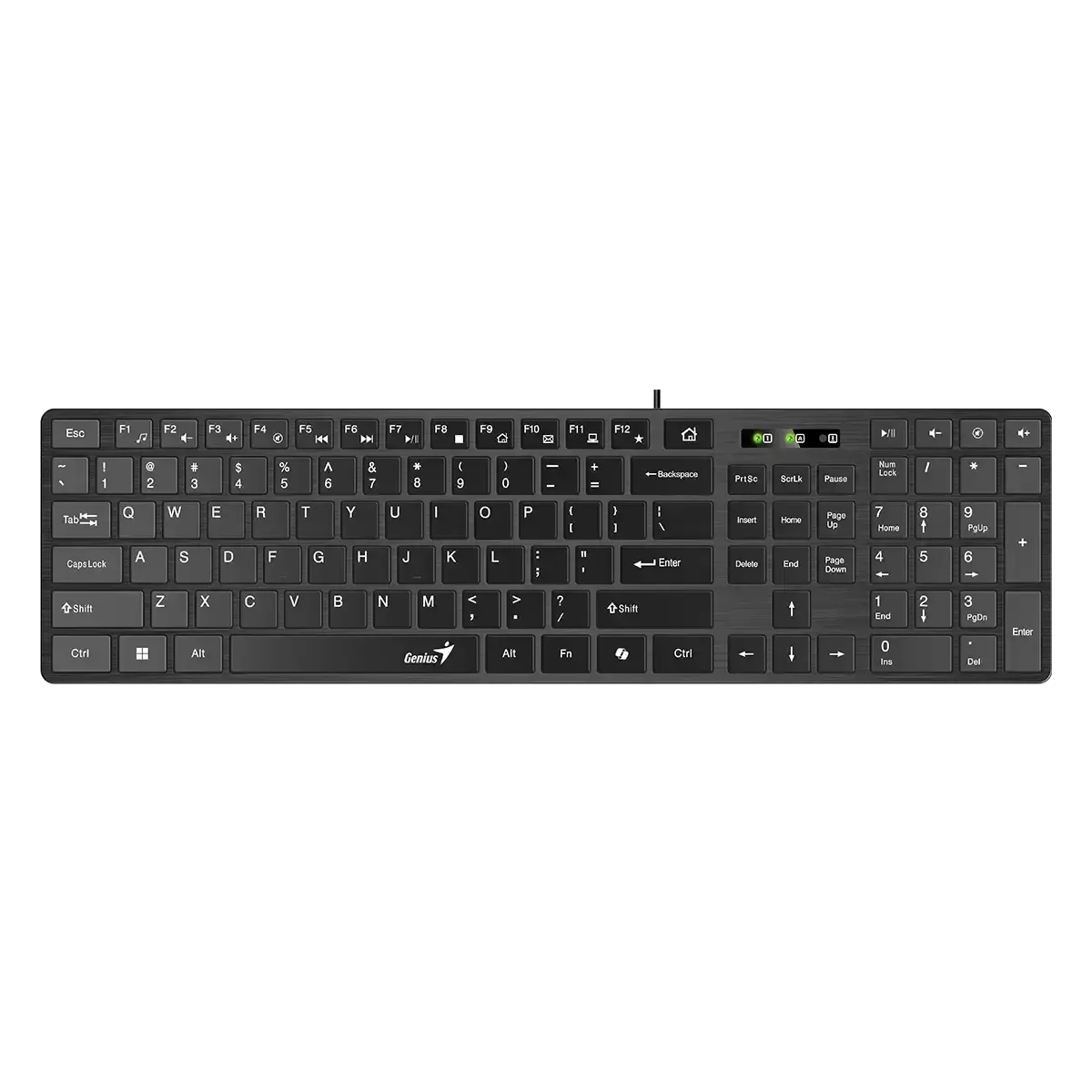 Genius, SlimStar 126, Keyboard Black