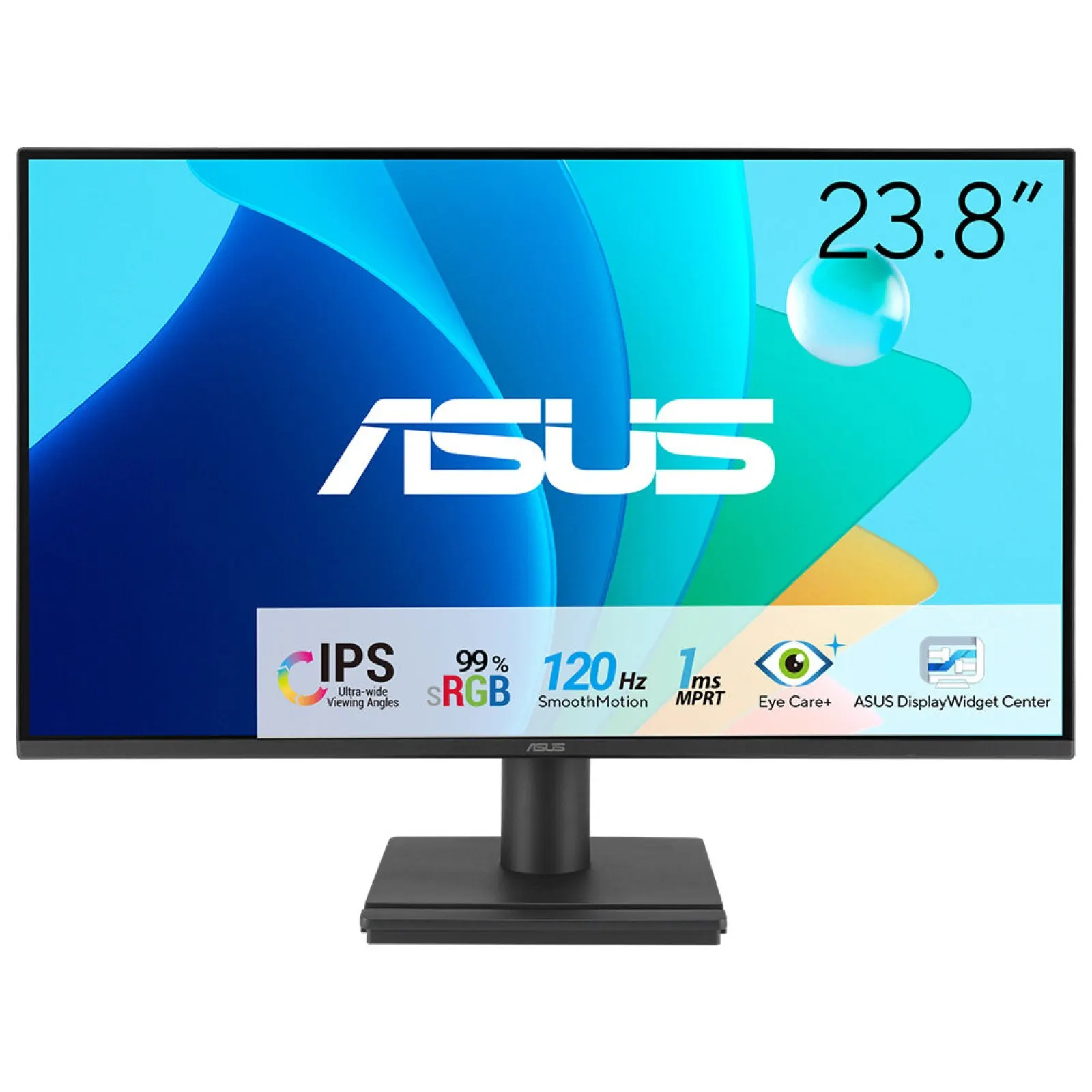 მონიტორი Asus Monitor 23.8" VA249HG D-Sub, HDMI, Audio, IPS, 120Hz, 1ms, sRGB 99%, AdaptiveSync