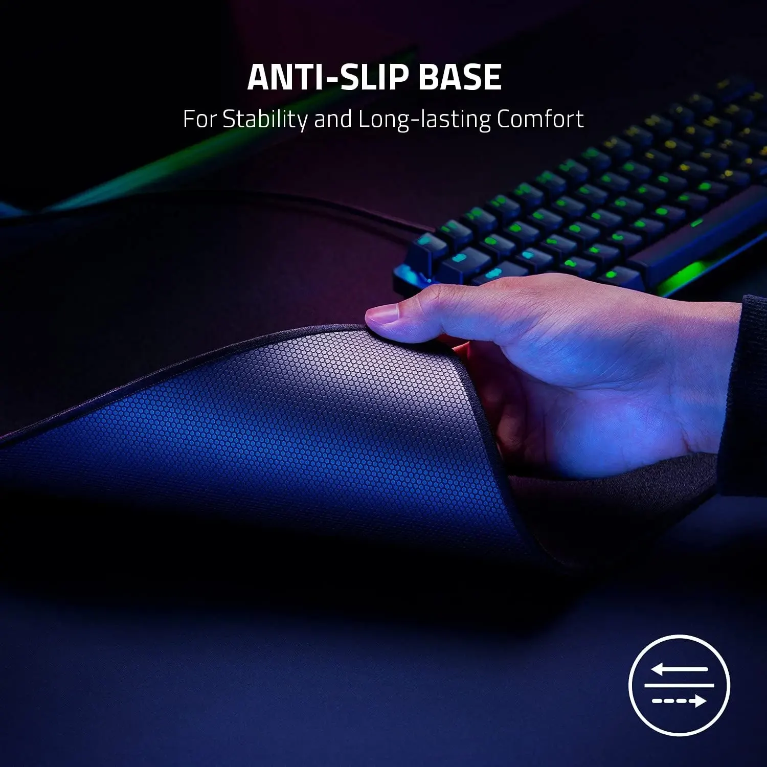 RZ02-03810100-R3M1, Razer Mouse Pad Strider XXL (940x450x3mm), black