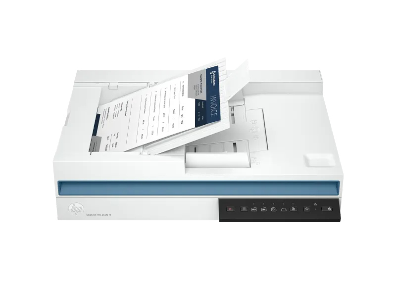 HP, Scanner, 20G05A ScanJet Pro 2600 f1 Scanner Up to 25 ppm Optical Up to 600 dpi, Enhanced Up to 1200 dpi, Duplex ADF.