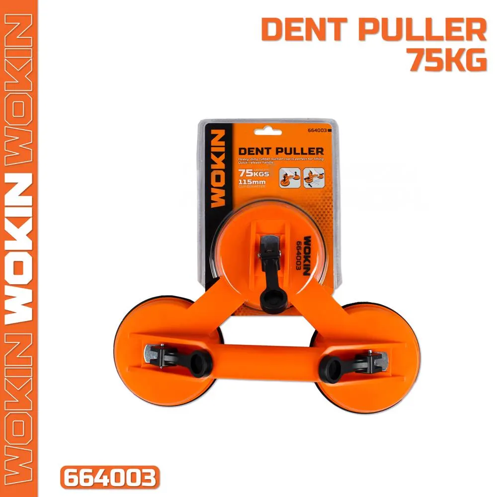 Wokin 664003, 75Kg, Suction Cup Lifter, Orange