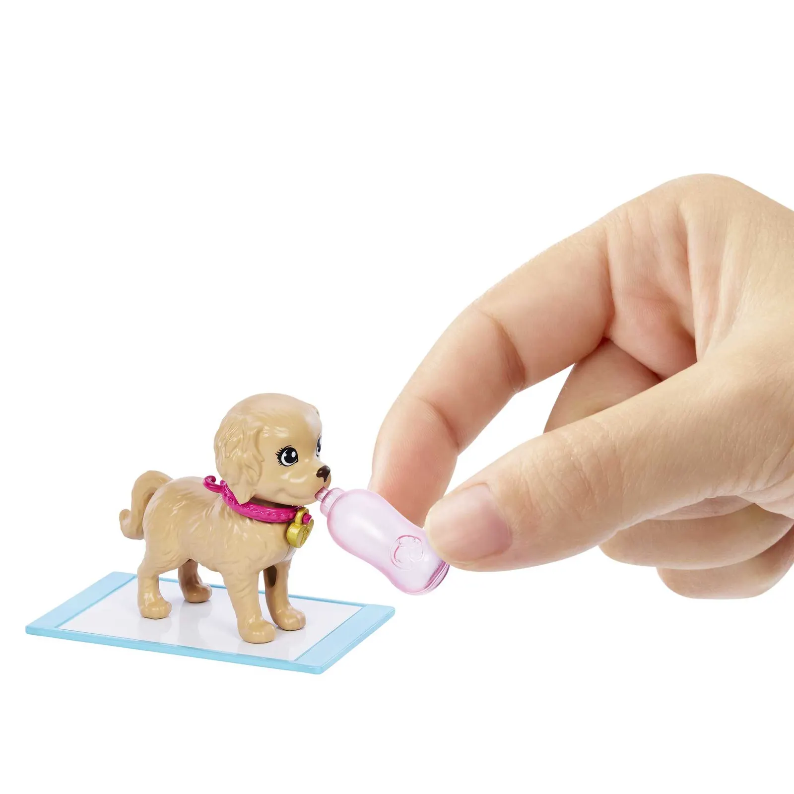 თოჯინა MATTEL Barbie Adopt-a-Pup Playset - Latina