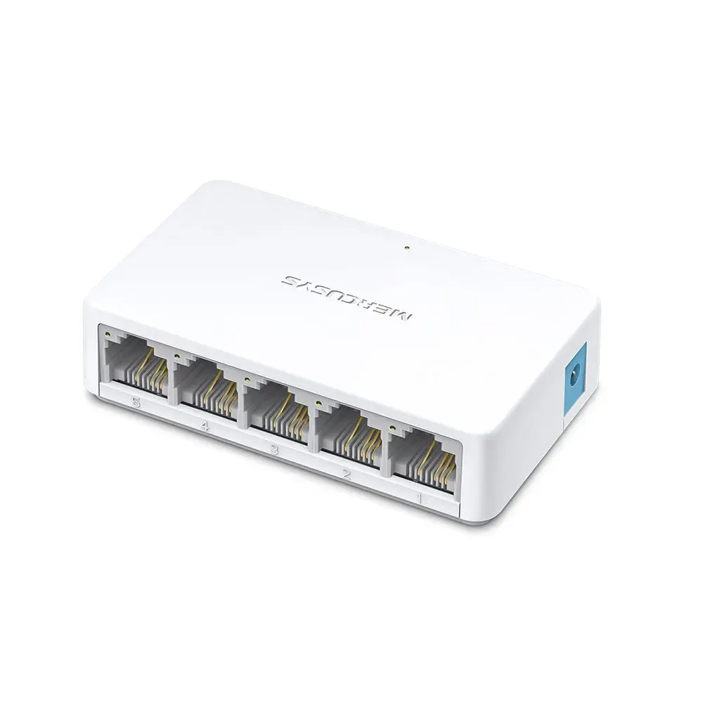 MERCUSYS, MS105, 5-Port 10/100Mbps Desktop Switch
