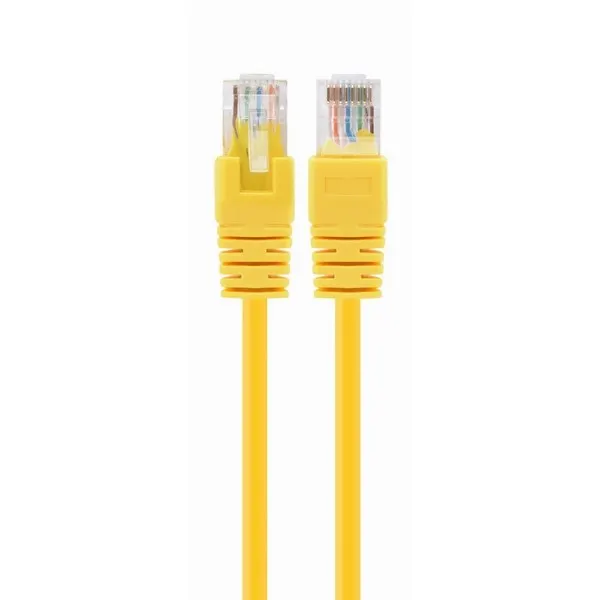 პაჩკორდი Gembird CAT5 UTP Patch Cord Yellow 0.25M