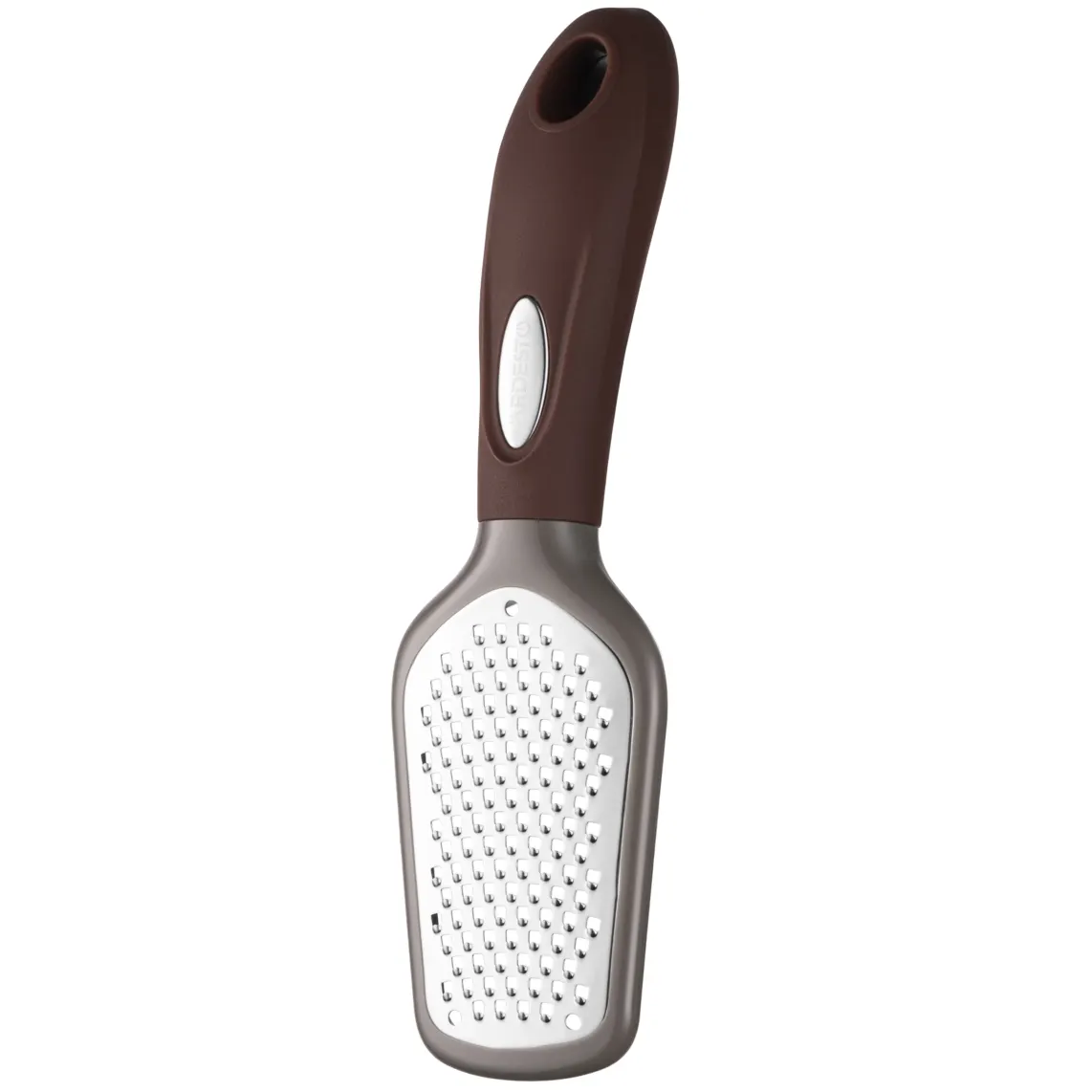 სახეხი Ardesto Grater Gemini, 21.5cm, stainless steel, plastic, gray-brown