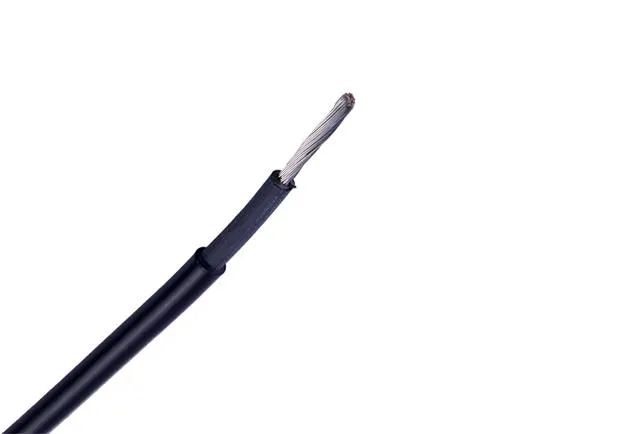 ელექტროკაბელი მზის პანელებისათვის, 6მმ2 1500ვ, LSZH შავი, 1 მეტრი, ZTT H1Z2Z2-K-1.5KV-1x6-black