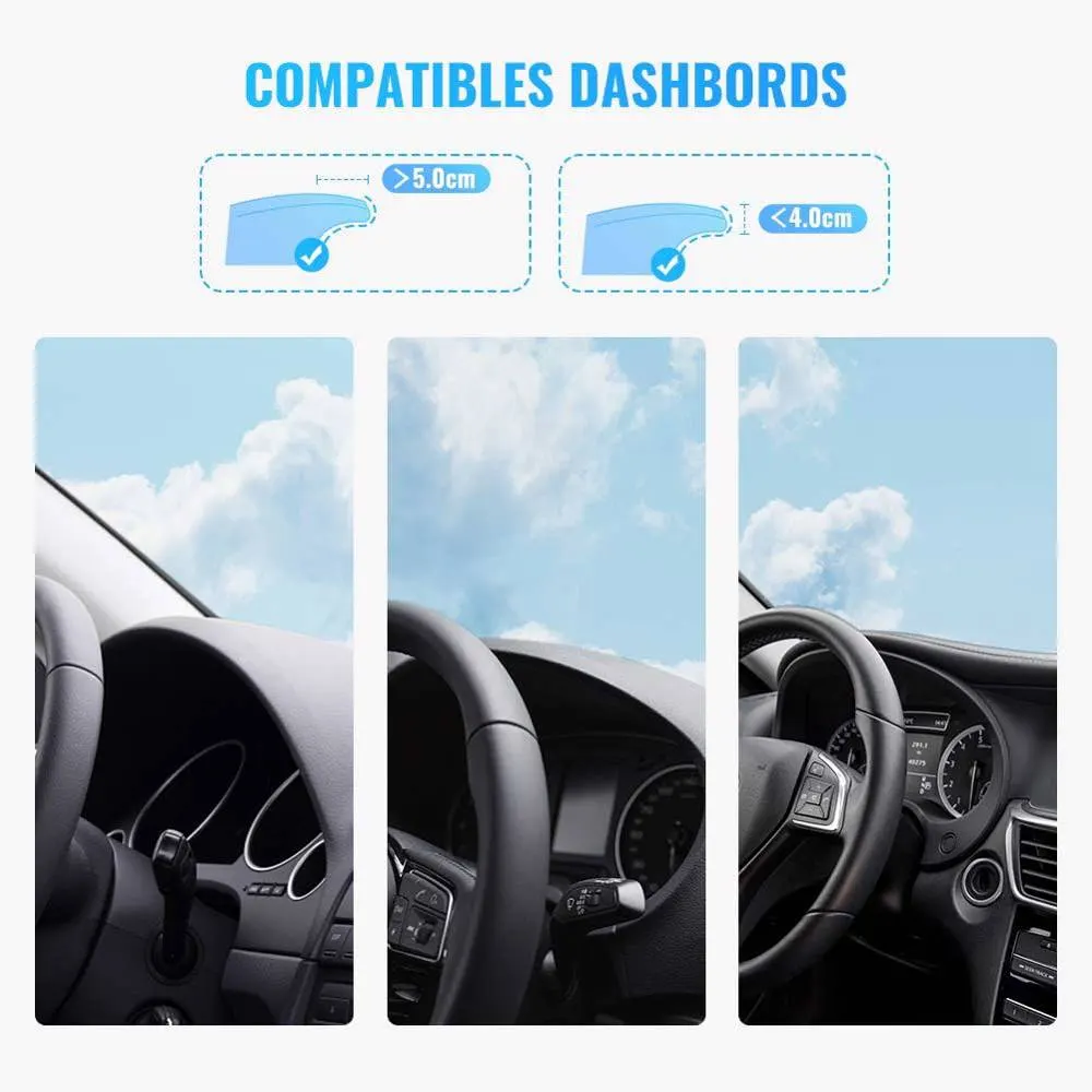 მობილურის დამჭერი UGREEN LP189 (60796), Dashboard Snap Clip Phone Holder, Black