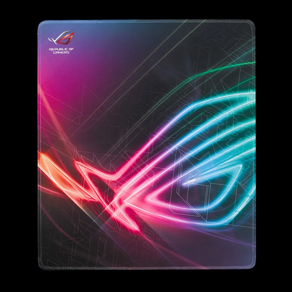მაუს პადი ASUS Mouse Pad ROG Strix Edge, L (450x400x2mm), multicolored