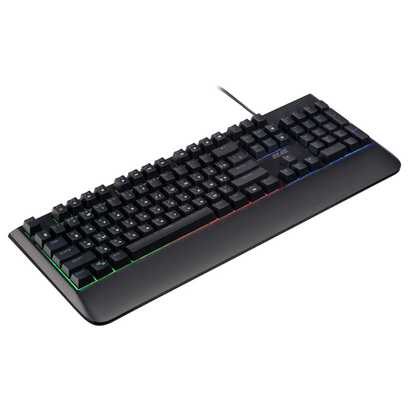 კლავიატურა 2E GAMING Keyboard KG325 LED USB Black Ukr