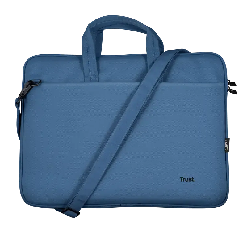 24448 TRUST BOLOGNA LAPTOP BAG 16″ ECO BLUE