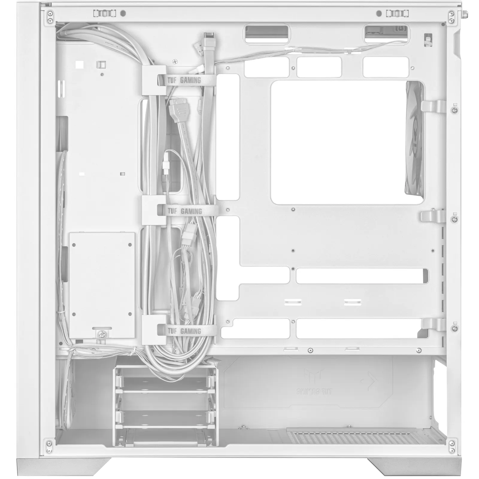 ქეისი Computer case ASUS GT302/ARGB FANS/WHT