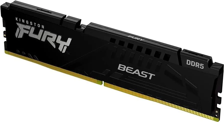 ოპერატიული მეხსიერება Kingston, FURY Beast RAM 32GB 5600MT/s DDR5 CL36 DIMM.
