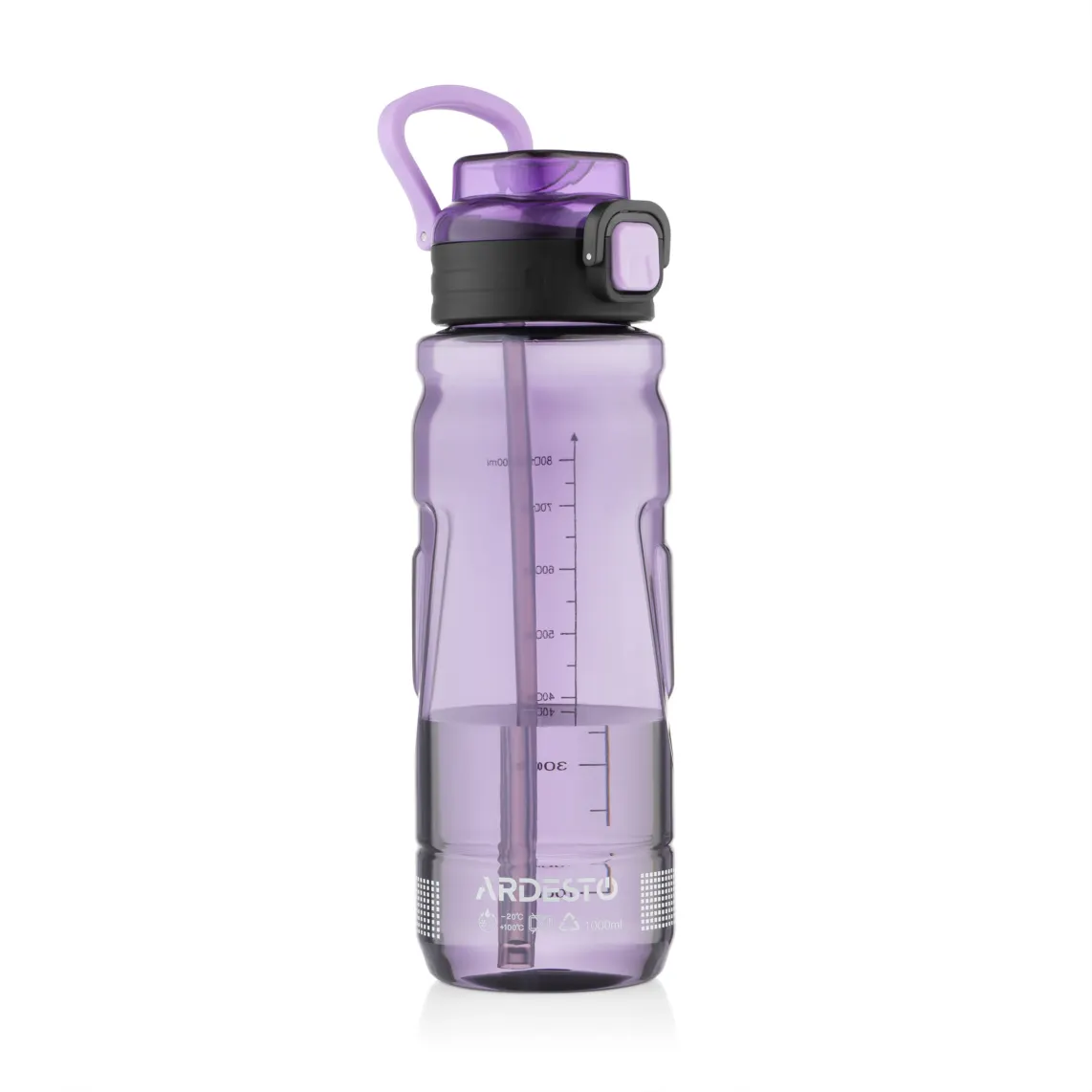 Ardesto Bottle Sport 1000ml, plastic, purple