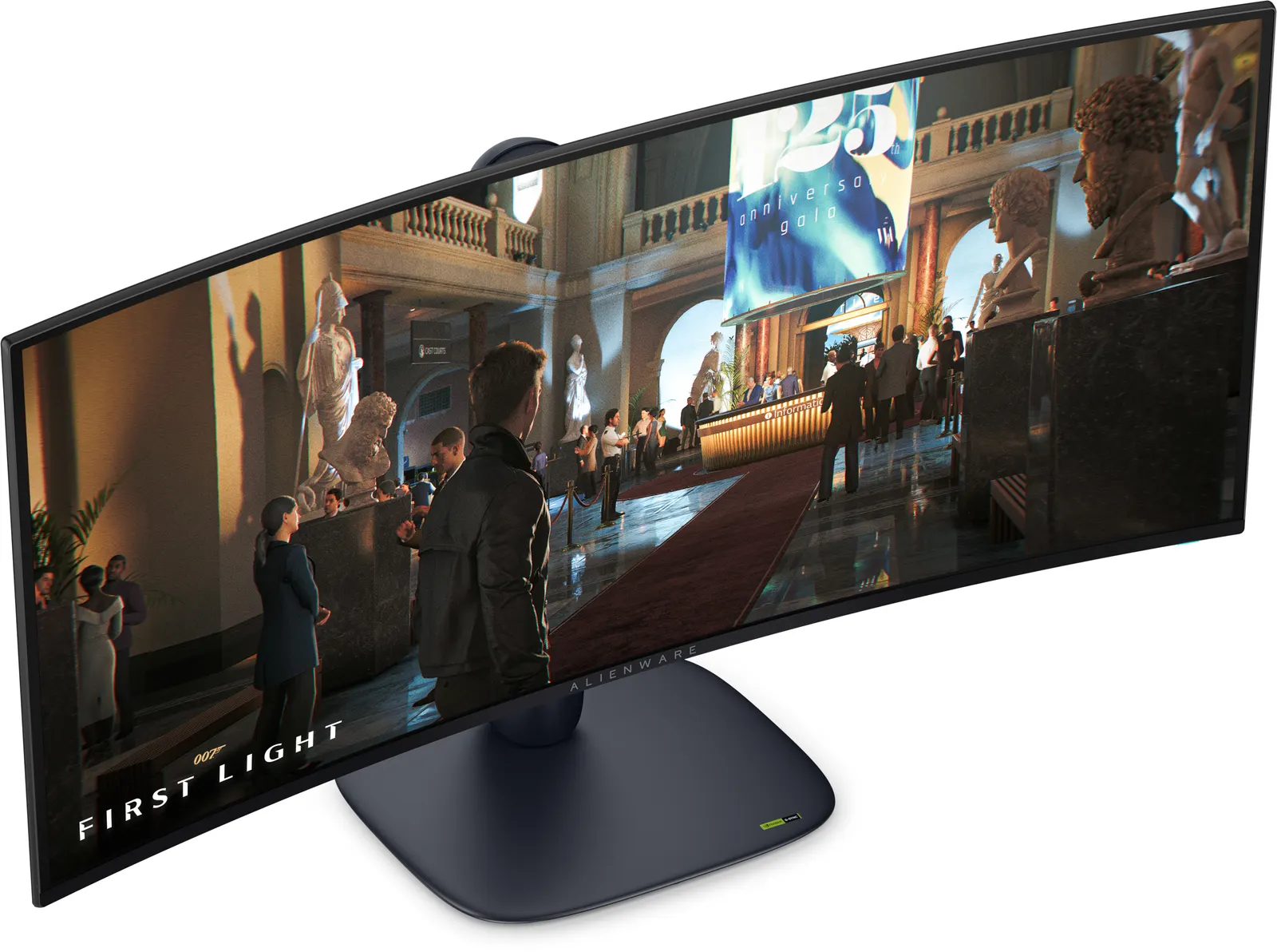 Dell Alienware 34 280Hz QD-OLED Gaming Monitor-AW3426DW/3440 x 1440/Quantum Dot OLED/21:9/178/178/1xDP, 2xHDMI, USB-A, USB-B, USB-C/3Ywr