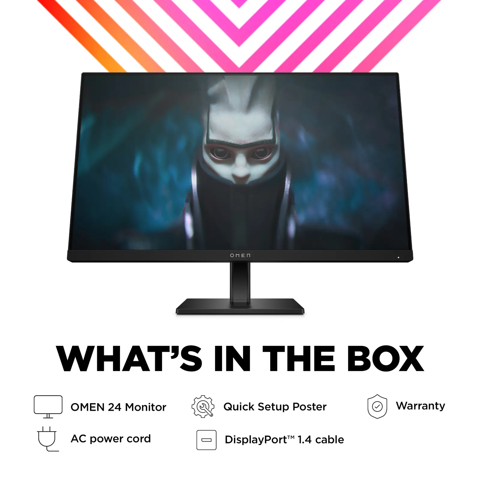 OMEN 23.8 inch FHD 165Hz Gaming Monitor - OMEN 24