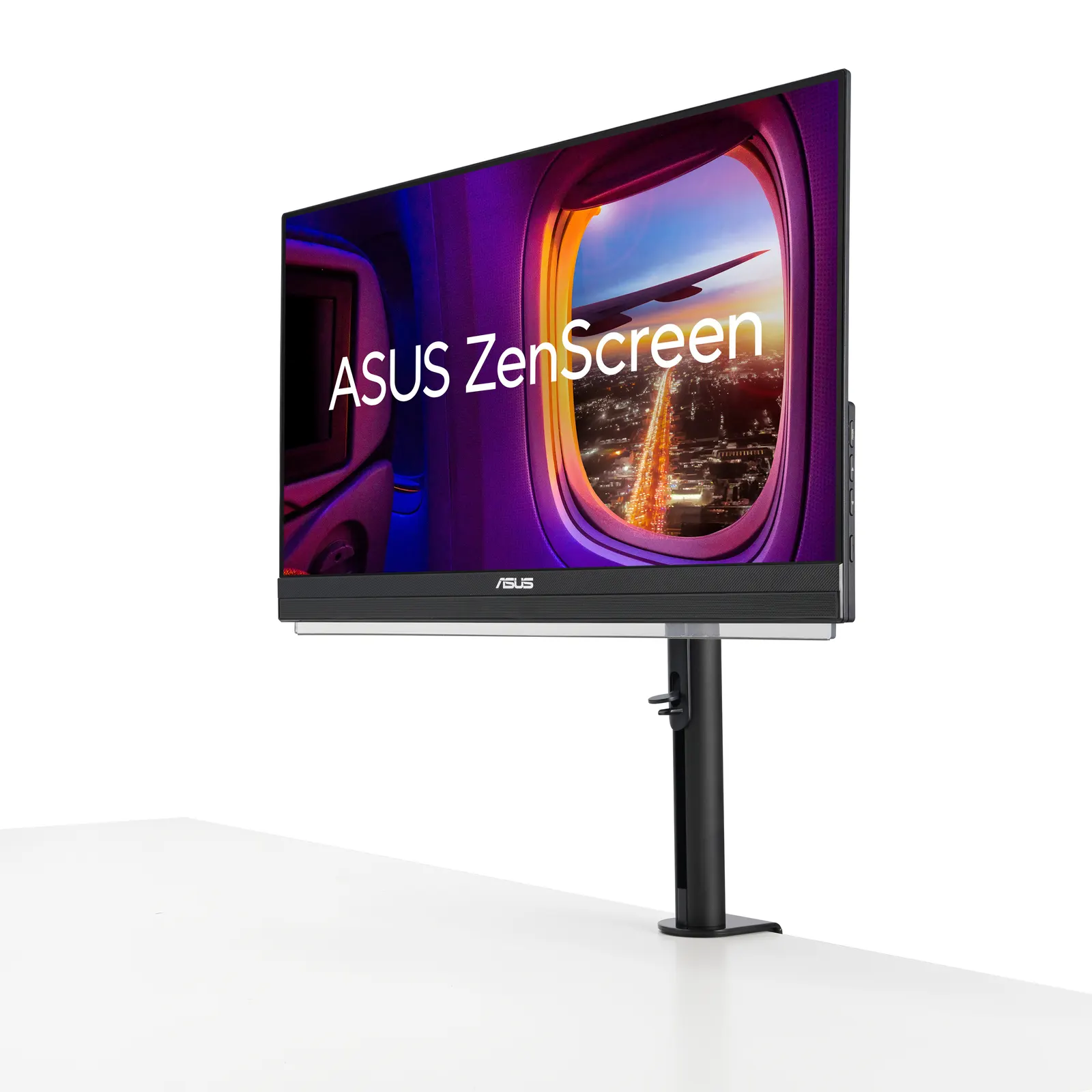 მონიტორი Asus Monitor portable 21.5" ZenScreen MB229CF HDMI, USB-C, MM, IPS, 100Hz, AdaptiveSync, Pivot, C-Clamp Arm
