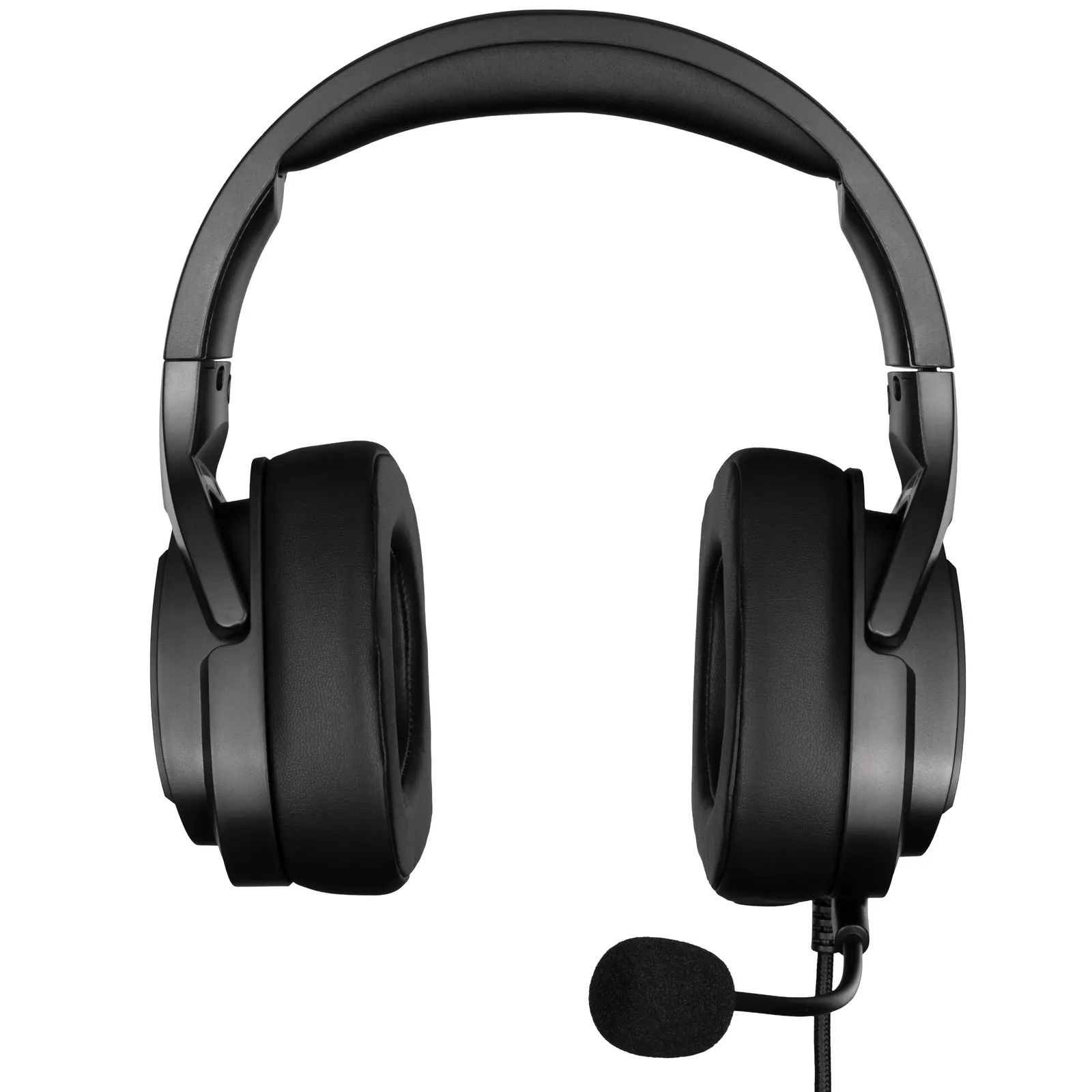 ყურსასმენი 2E GAMING Headset HG340, mini-jack/dual 3.5mm, RGB, 2m, black