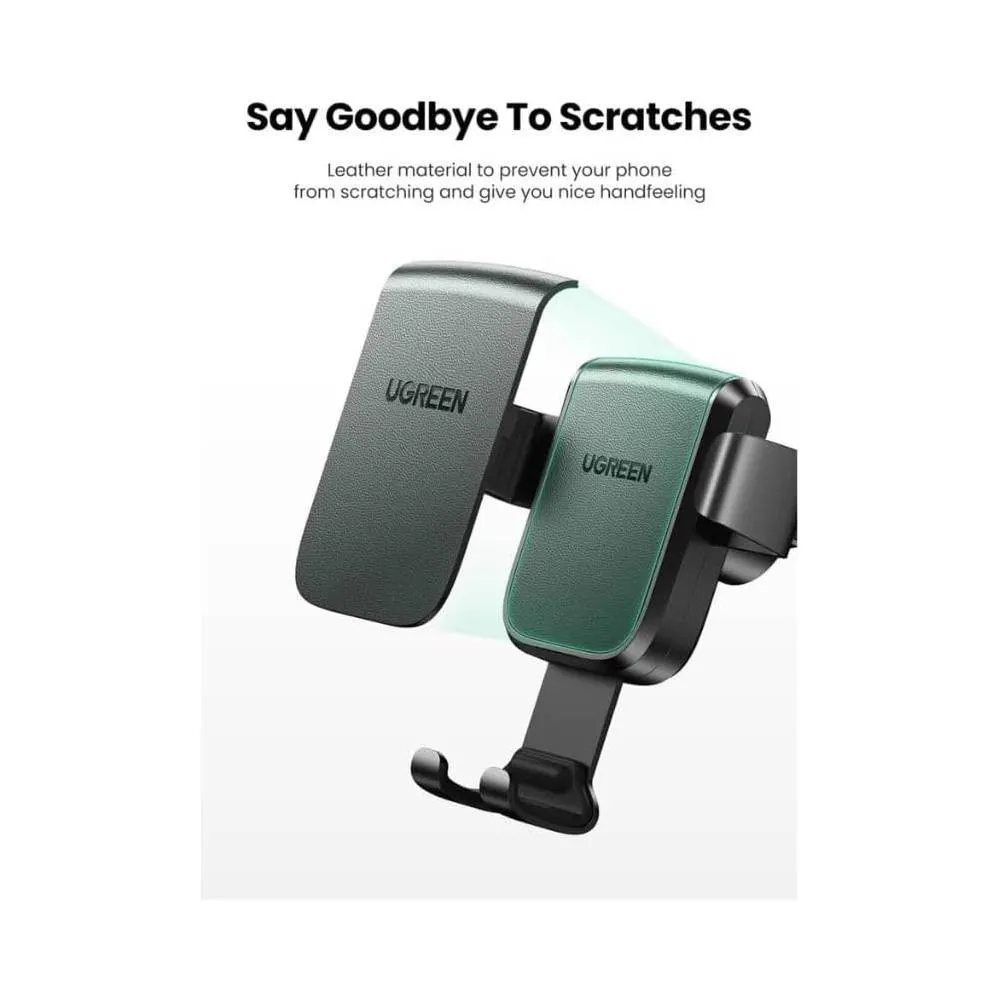 მობილურის დამჭერი UGREEN LP200 (60990B), Gravity Phone Holder With Suction Cup, Black