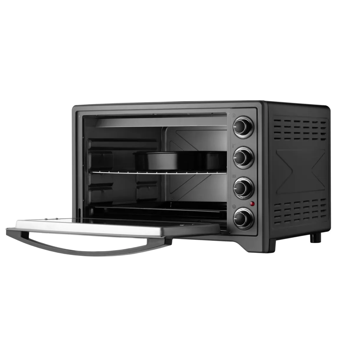 ელექტრო ღუმელი ARDESTO Electric oven , 60L, 2200W, mech., double glass, grey