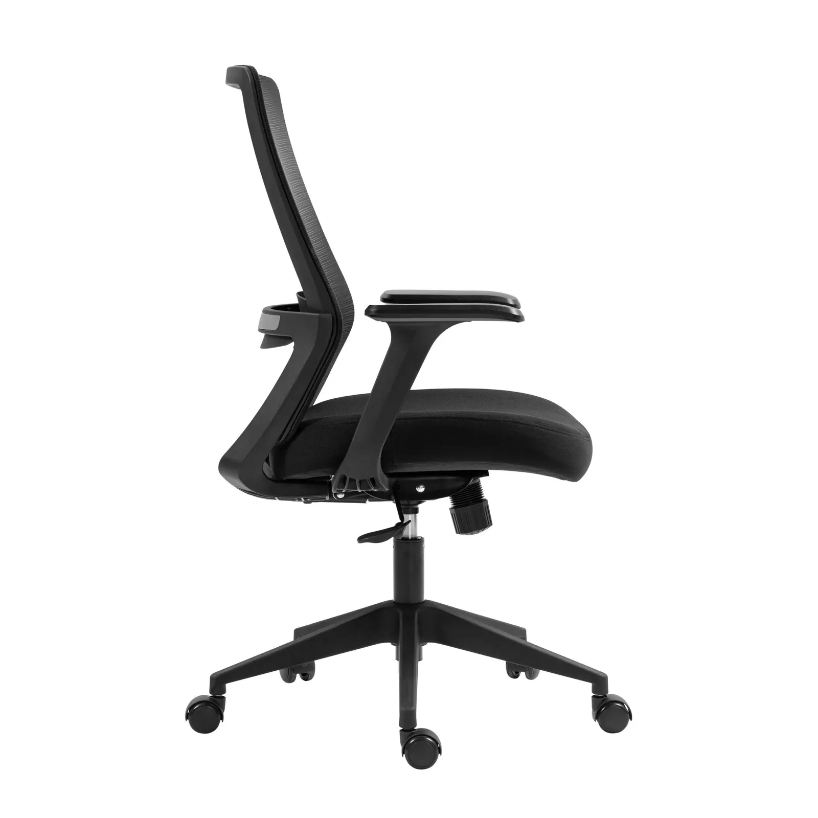 გეიმერული სავარძელი 2E Office Chair OC140, fabric, fixed armrests, black