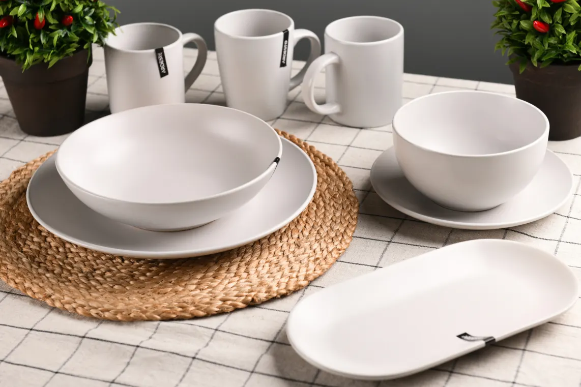 ფინჯანი Ardesto Cup Lucca, 330 ml , White, ceramics