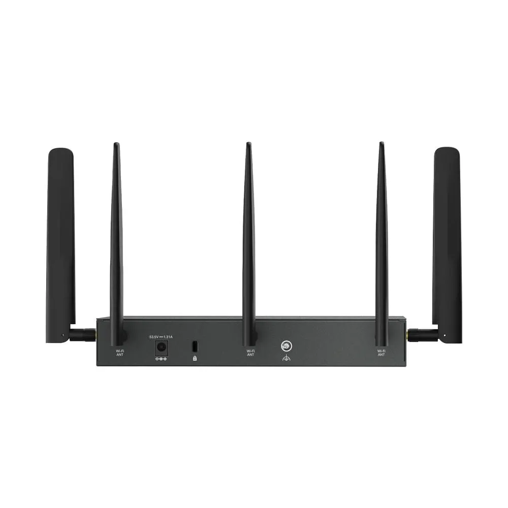 TP-Link, ER706WP-4G, Router, Omada 4G+ Cat6 AX3000 Gigabit VPN Gateway with 4-Port PoE+