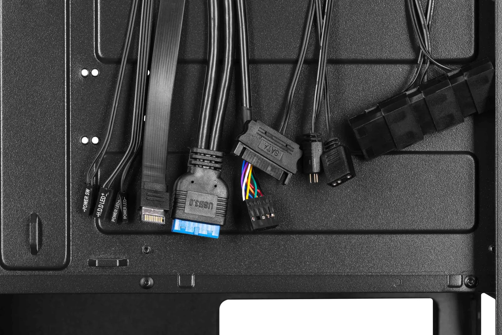 2E Gaming Computer case Infinity G205A, without PSU, 2xUSB 3.0, 1xUSB Type-C, 1x120mm ARGB, 2x120mm, ARGB strip, TG Side Panel, ATX, Black