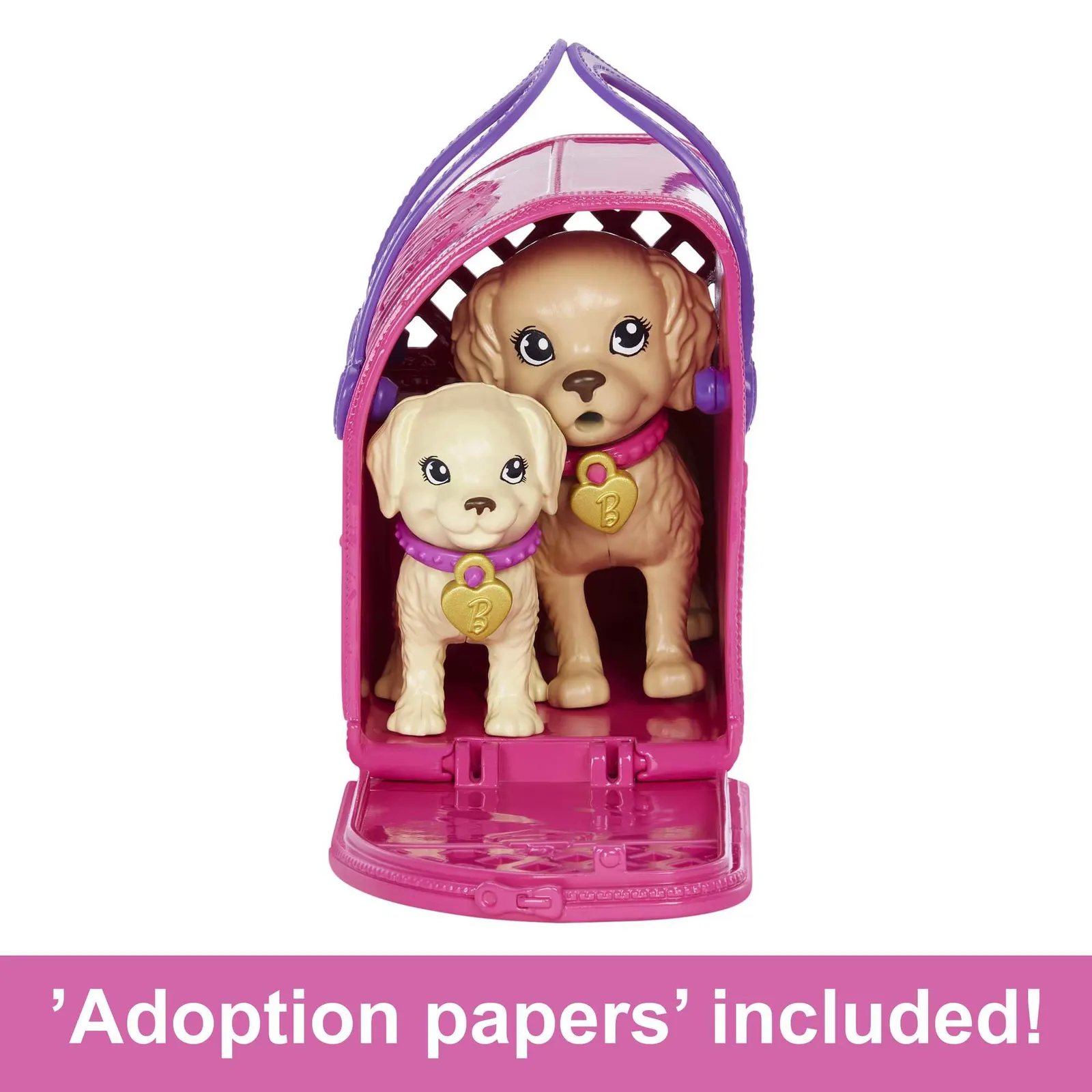 თოჯინა MATTEL Barbie Adopt-a-Pup Playset - Latina