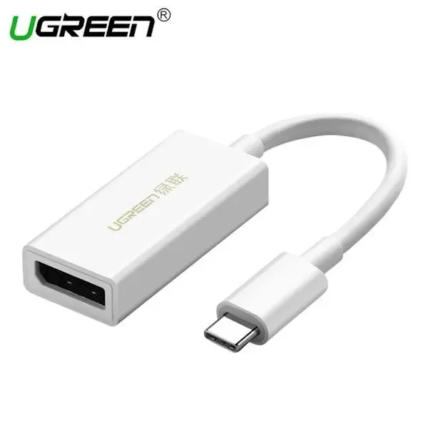 MM130 UGREEN USB-C to DisplayPort Adapter White (40372)