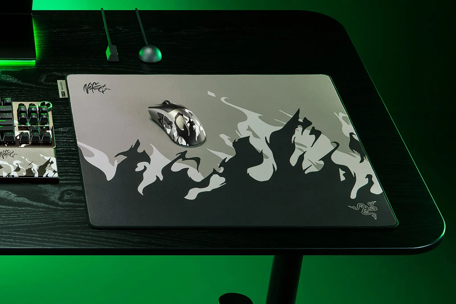 მაუს პადი Razer Mouse Pad Gigantus V2 Pro, L (500x480x4mm), NiKo Ed