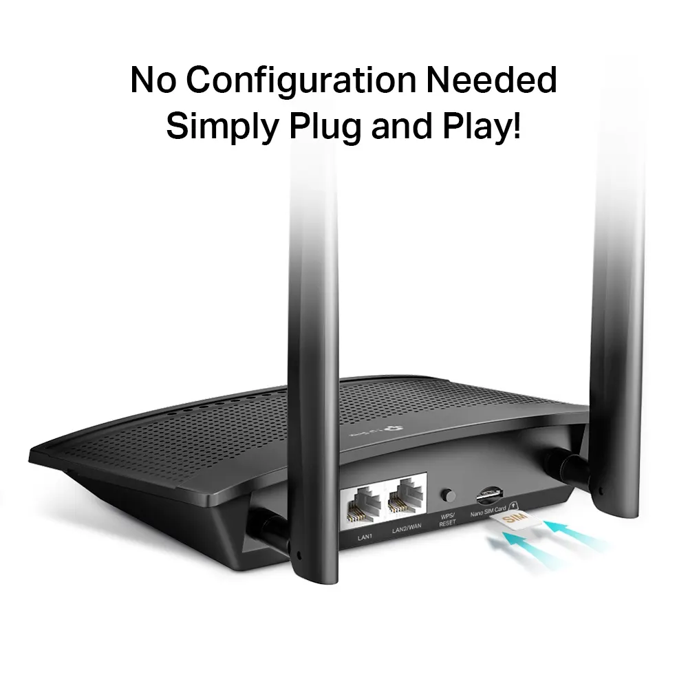 LTE როუტერი TP-Link TL-MR100 3G/4G Router